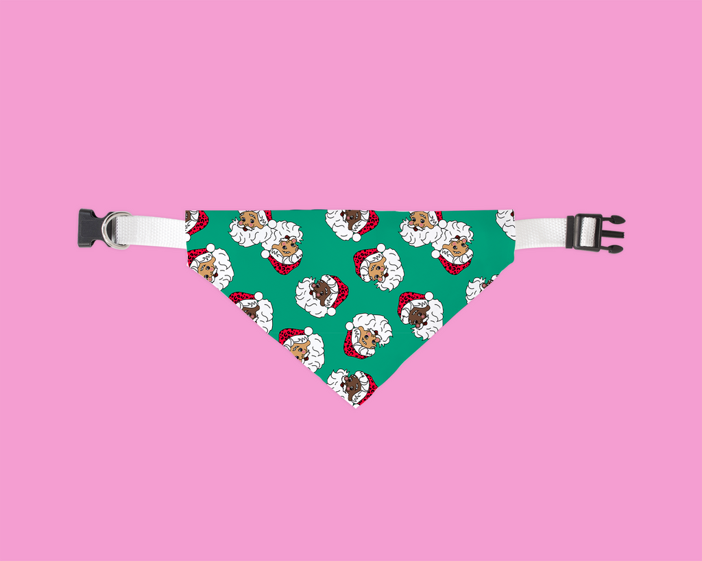 Mr. Claus Bandana in Green
