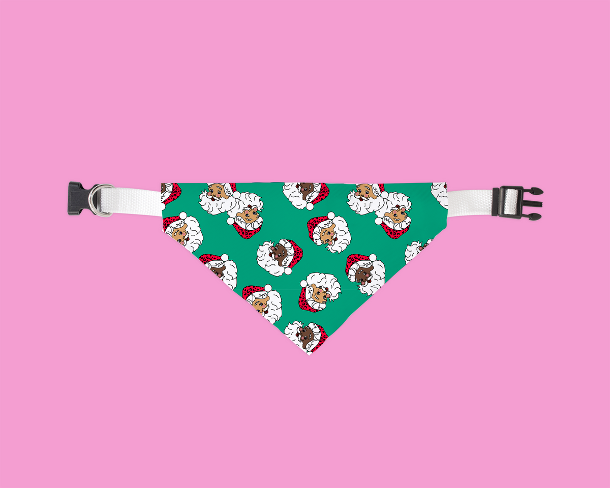 Mr. Claus Bandana in Green
