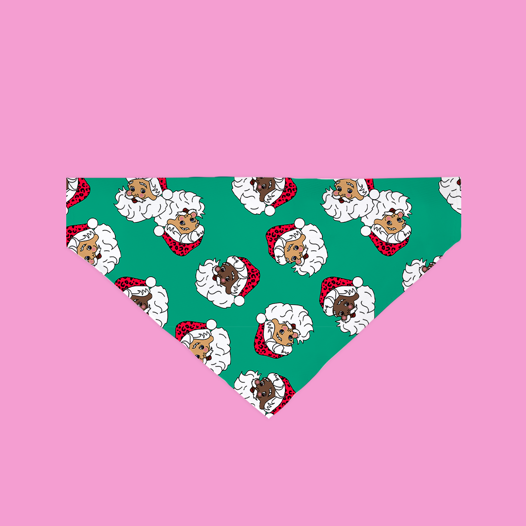 Mr. Claus Bandana in Green