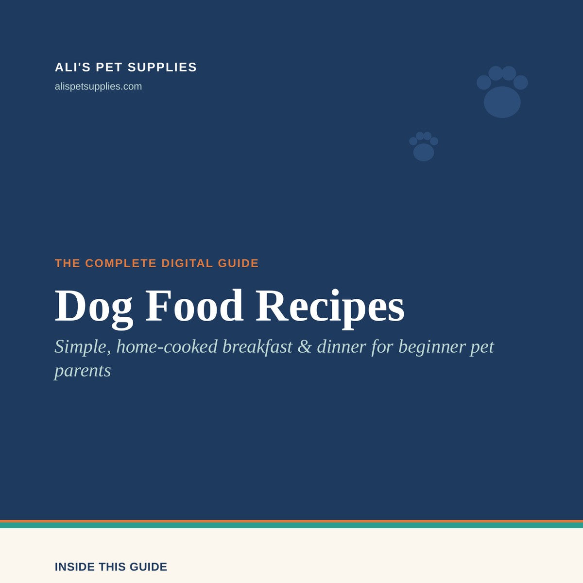 Dog Food Recipes