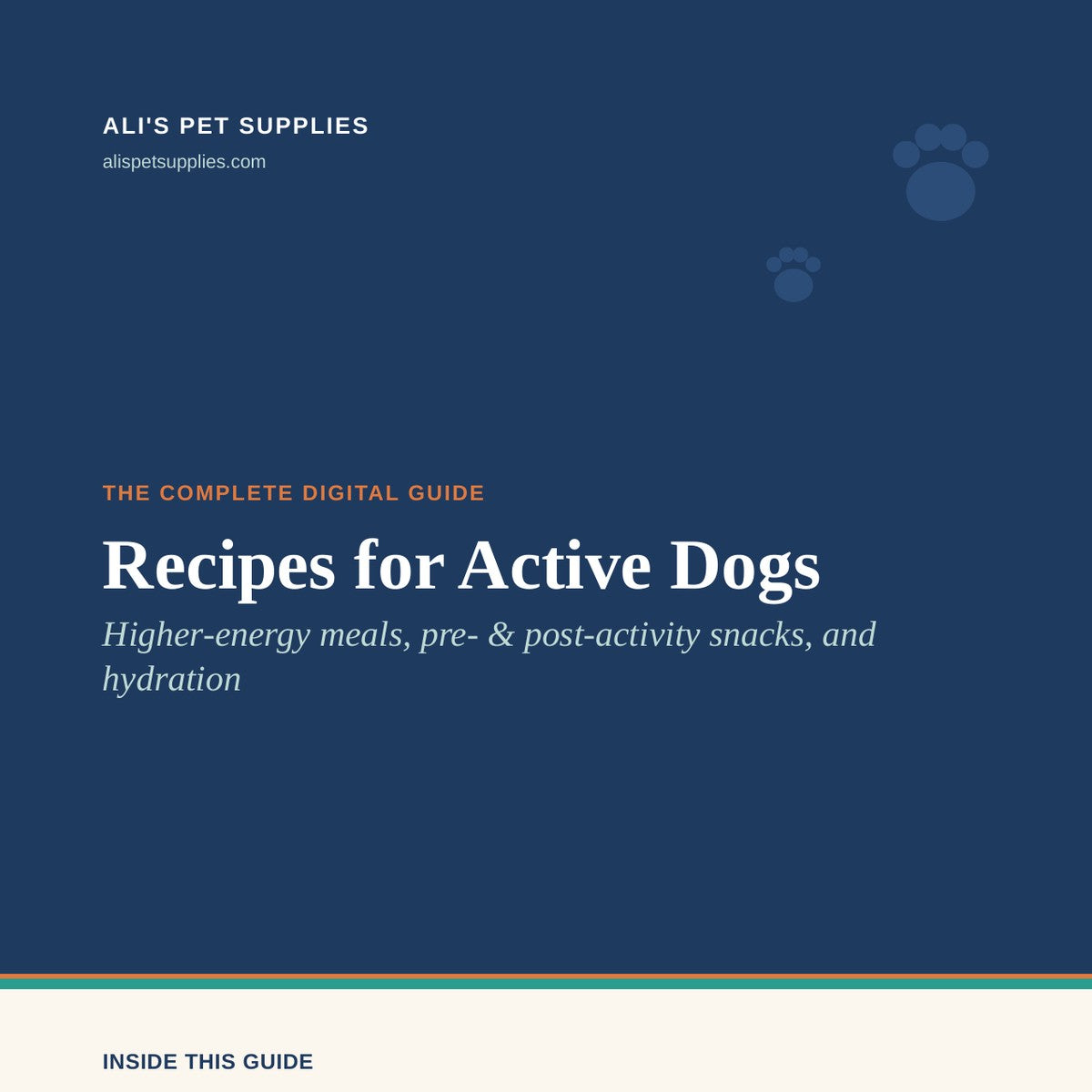 Recipes for Active Dogs